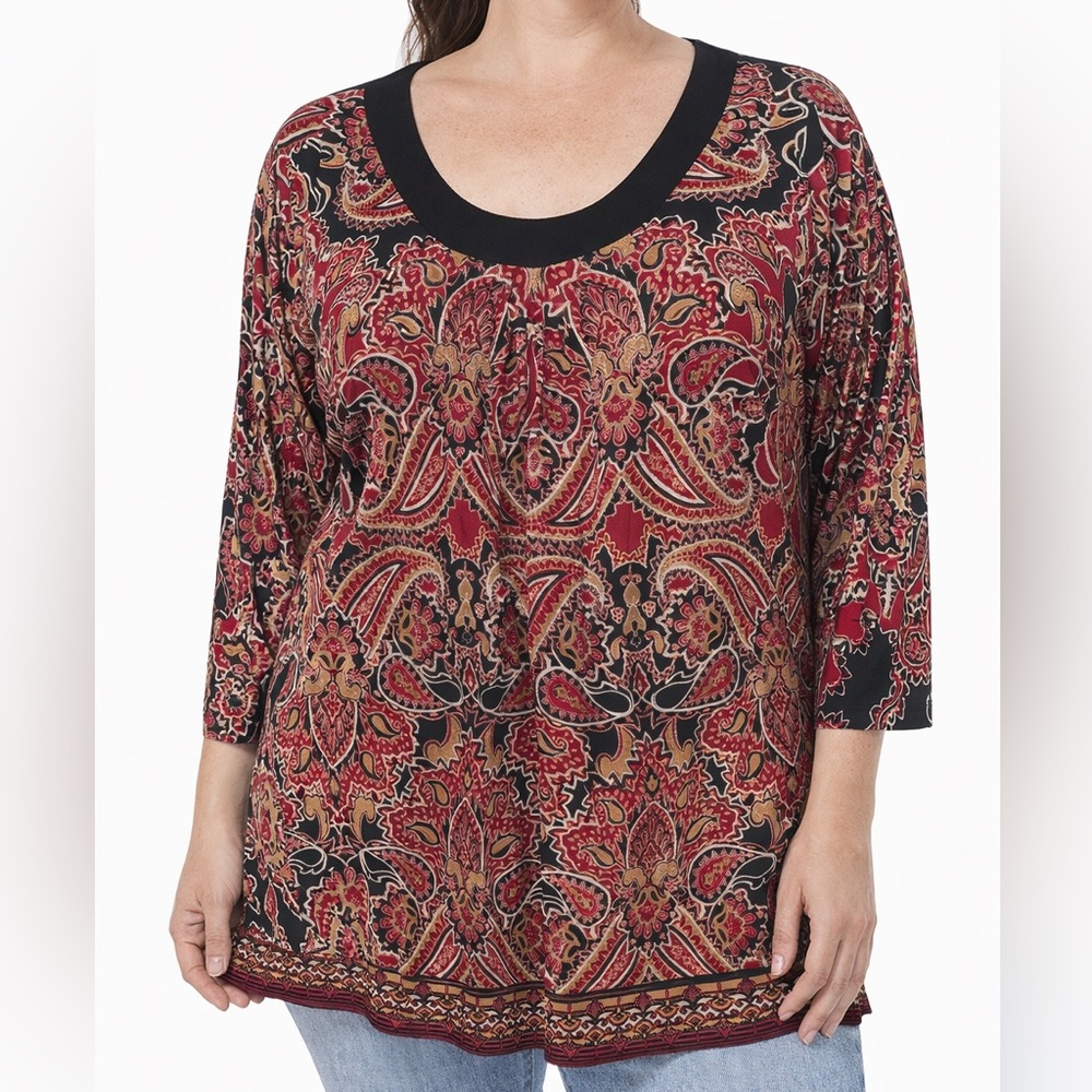 Apt 9 Deep ScoopNeck Stretchy Tunic